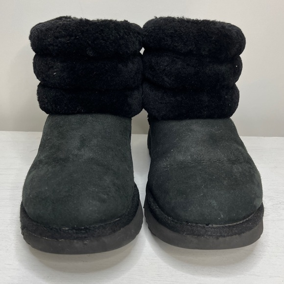 UGG Fluff Mini Quilted Bootie Sz 38 EU, US 7.5 - Picture 3 of 12